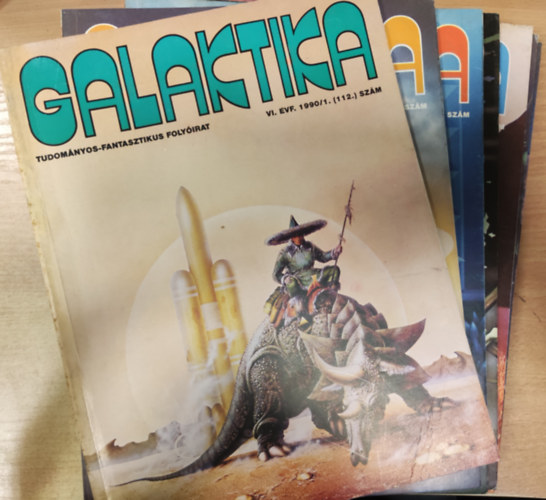 Galaktika-VI. vfolyam 1-12. (112-123.) szm, 1990. (teljes vfolyam, szmonknt)