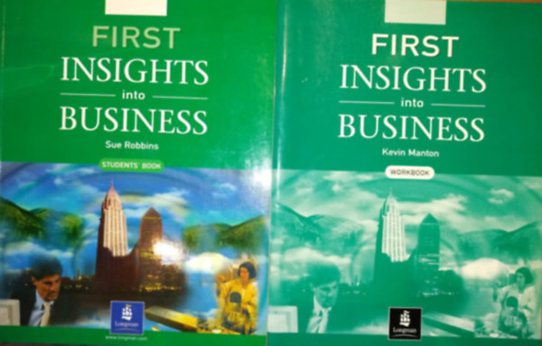 Kevin Manton Sue Robbins - First Insights into Business SB + WB (2 k�tet)