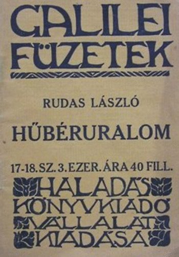 Rudas Lszl - Hbruralom (Galilei fzetek)
