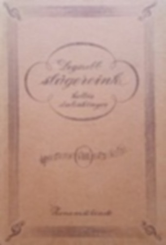 Tardos B�la - Legszebb sl�gereink kott�s dalosk�nyve VIII.