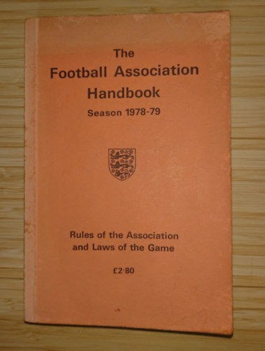 The Football Association Handbook - Season 1978-79
