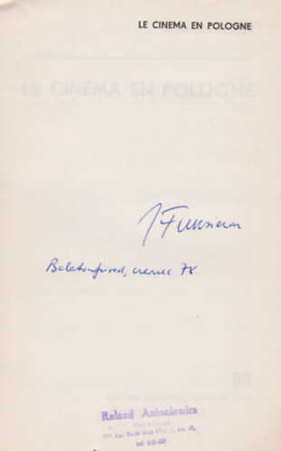 Jacek Fuksiewicz - Le cinema en pologne (Al��rt p�ld�ny)