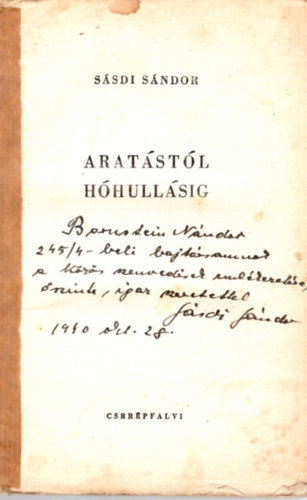 S�sdi S�ndor - Arat�st�l h�hull�sig - dedik�lt