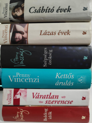 Penny Vincenzi - 6db Penny Vincenzi knyv: / Csbt vek / Lzas vek / Szpsges rksg / Ketts ruls / Vratlan szerencse / Boldog idk /
