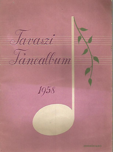 Tavaszi t�ncalbum 1958
