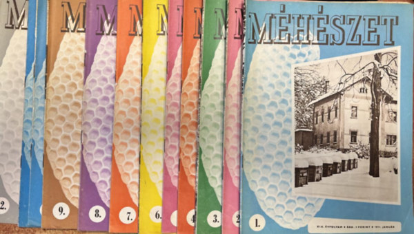 Örösi Pál Zoltán (szerk.) - Méhészet 1971. évfolyam 1-12. szám