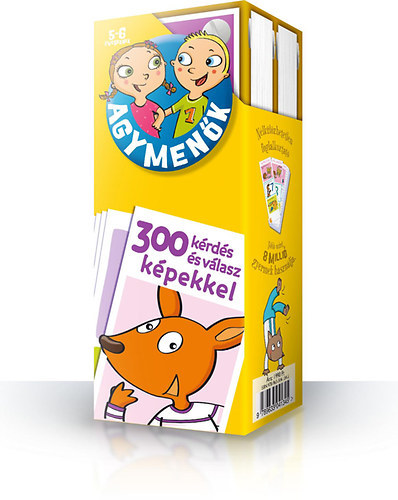 Agymenk krtyacsomag 5-6 veseknek - 300 krds s vlasz kpekkel