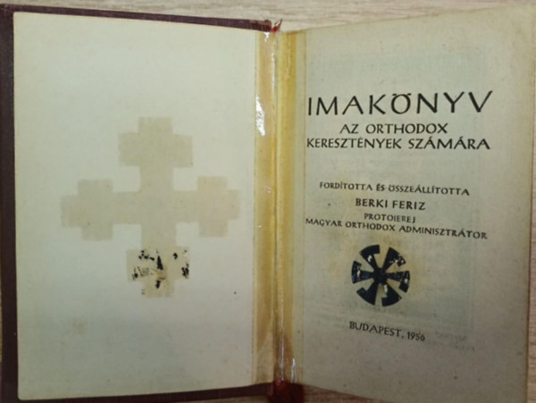 Berki Feriz  (ford.) - Imak�nyv az orthodox kereszt�nyek sz�m�ra