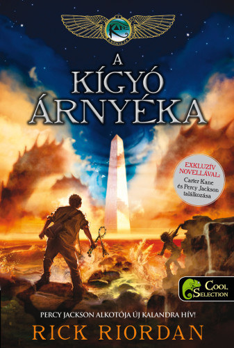 Rick Riordan - A k�gy� �rny�ka - puha k�t�s