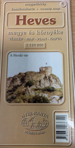 Heves megye és környéke térkép