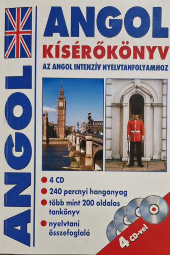 Angol ksrknyv az angol intenzv nyelvtanfolyamhoz + 4CD