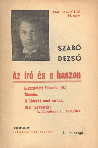 Szab Dezs - Az r s a haszon (Ludas Mtys Fzetek 64.)