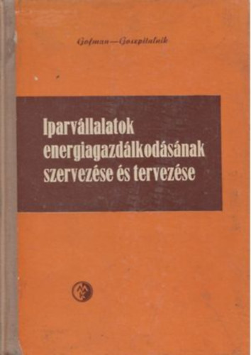 Gofman - Gospital'nik - Iparvllalatok energiagazdlkodsnak szervezse s tervezse