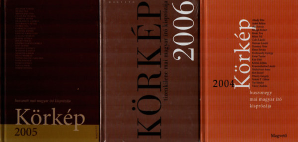 Keresztury Tibor, Boldizs�r Ildik� K�rmendy Zsuzsanna - 5 db K�rk�p 2001, 2003, 2004, 2005, 2006. k�tetek.