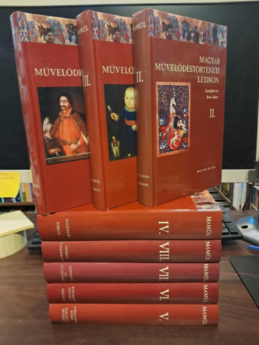 Kőszeghy Péter (főszerk.) - Magyar művelődéstörténeti lexikon I-VIII. (MAMŰL)