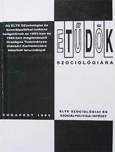 Et�d�k szociol�gi�ra