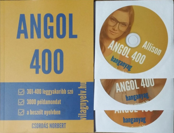 Csord�s Norbert - Angol 400 (301-400) + Hanganyag (3 CD)