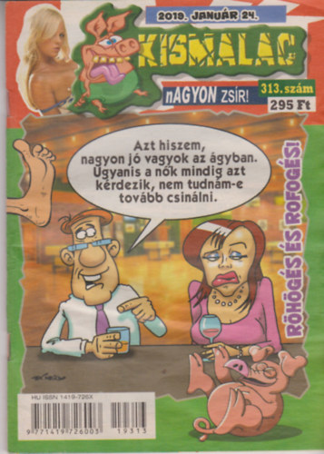 A. Furrier  (f�szerk.) - Kismalac 313 - 2019. janu�r, XXI. �vfolyam 1. sz�m