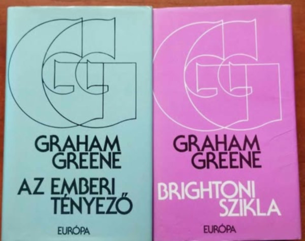 Graham Greene - 2db Graham Greene knyv :Brightoni szikla, Az emberi tnyez