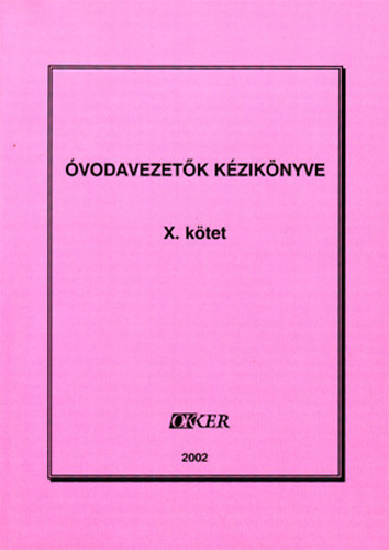 Villnyi Gyrgyn  (szerk.) - vodavezetk kziknyve X.