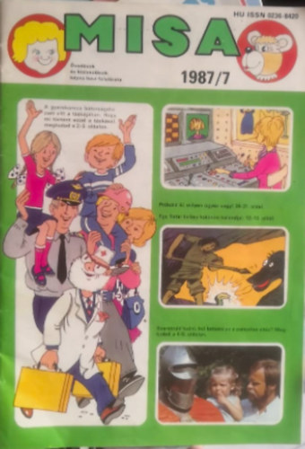 Ny. Gribacsov - Misa 1987/7 -Óvodások és kisiskolások képes havi folyóirata