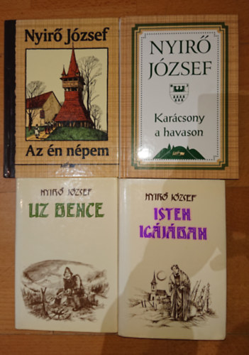 4 db Nyirő József regény: Uz Bence, isten igájában, Az én népem, Karácsony a havason