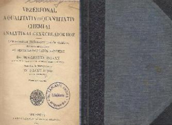 Dr. Pacsu Jen� - Vez�rfonal A qualitativ �s quantitativ chemiai analytikai gyakorl...