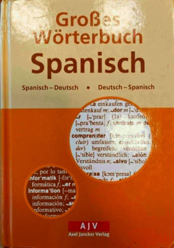 Neues gro�es W�rterbuch: Spanisch - Deutsch. Deutsch - Spanisch