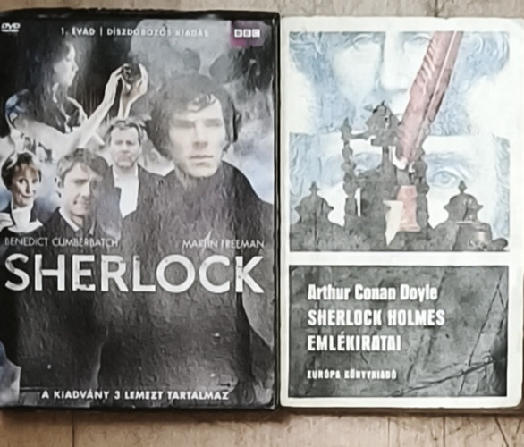 A. Conan Doyle - A. Conan Doyle-Sherlock Holmes eml�kiratai + aj�nd�k Sherlock c. sorozat DVD-1. �vad-D�szdobozos kiad�s (3 lemez)