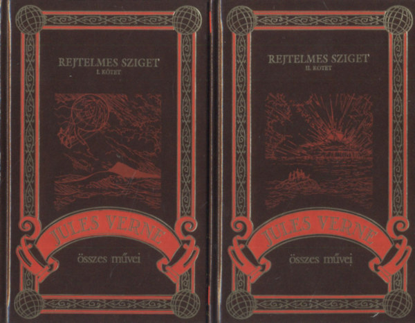 Verne Gyula - Rejtelmes sziget I-II. (Jules Verne �sszes m�vei 30-31. k�tet)