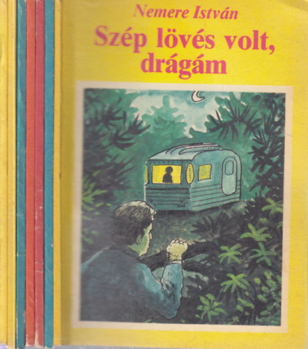 6 db. Garabonci�s kisk�nyvek (Sz�p l�v�s volt, dr�g�m + A goly��ll� k�s�rtet +  Hal�lfejes lovas + A csukly�s lovas +  A b�lv�nyim�d� + A z�ld anakonda