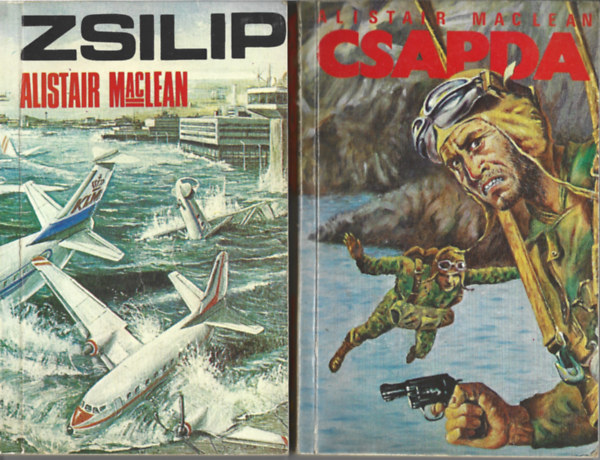 Alistair MacLean - 2 db knyv, Zsilip, Csapda