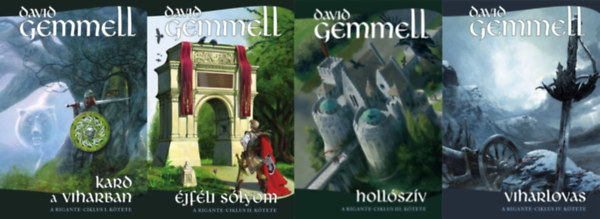 David Gemmell - A Rigante-ciklus I-IV. - Kard a viharban - jfli slyom - Hollszv - Viharlovas