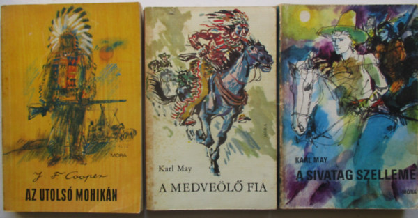 Az utolsó mohikán + A medveölő fia +A sivatag szelleme
