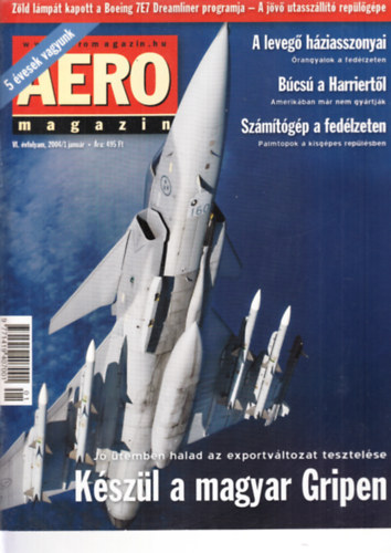 Sajtos Zoltn - Aero magazin 2004/1-12.  teljes vfolyam, lapszmonknt