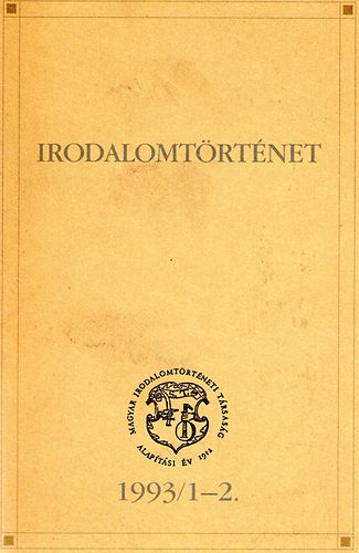 Irodalomtrtnet 1993/1-2.