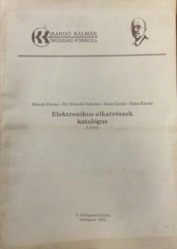 Elektronikus alkatr�szek katal�gus II.