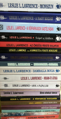 Leslie L. Lawrence Lrincz L. Lszl - 18 db Leslie. L. Lawrence ktet