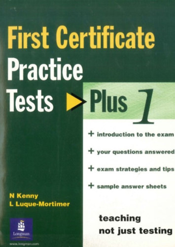 First Certificate Practice Tests Plus 1