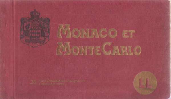 Monaco et MonteCarlo (20 db kpes levelezlap egybektve)