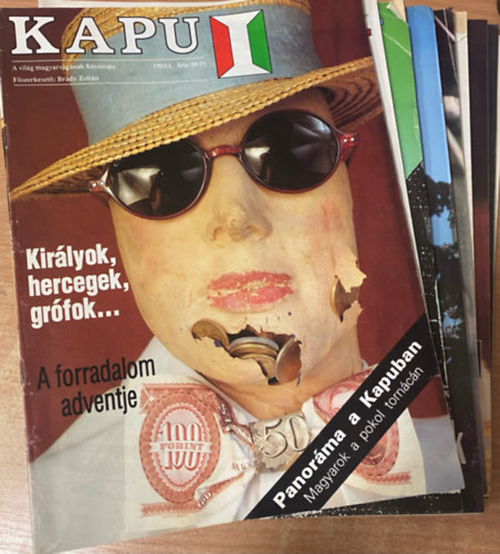 Kapu (Fggetlen kulturlis s kzleti folyirat) 1993. 1-12. szm (teljes vf.) + mellklet