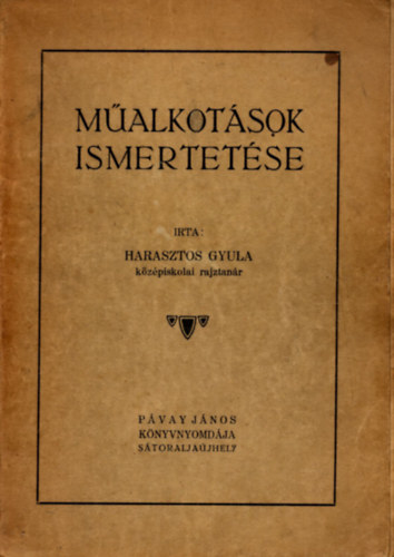 Harasztos Gyula - Malkotsok ismertetse