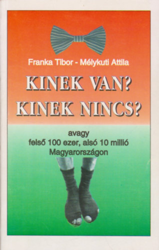 Franka Tibor; Mlykuti Attila - Kinek van? Kinek nincs? - avagy fels 100 ezer, als 10 milli Mo-on