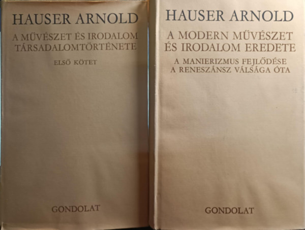 Hauser Arnold - Irodalomt�rt�neti k�nyvcsomag
