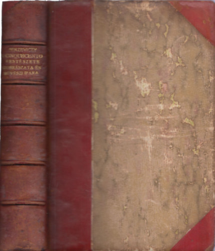 Divald Korn�l Berzeviczky Albert - A Cinquecento fest�szete, szobr�szata �s m�v�szi ipara (f�lb�r k�t�s)