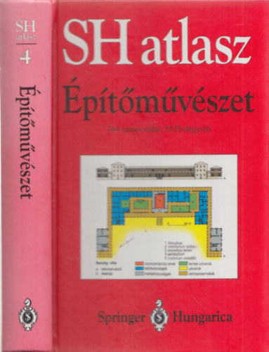 Werner-Vogel, Gunther M�ller - SH Atlasz - �p�t�m�v�szet (264 sz�nes oldal, 5529 t�rgysz�)