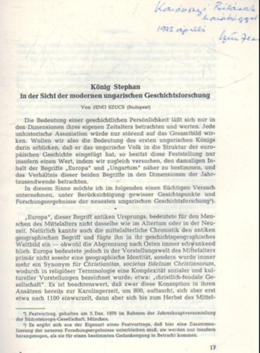 Mathias Bernath - S�dostforschungen