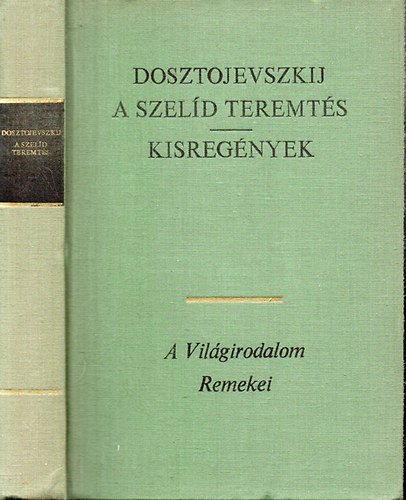 Fjodor Mihajlovics Dosztojevszkij - A szelíd teremtés - Kisregények (Feljegyzések az egérlyukból - A játékos - Örök férj)