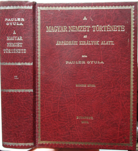 Pauler Gyula - A magyar nemzet trtnete az rpdhzi kirlyok alatt II.