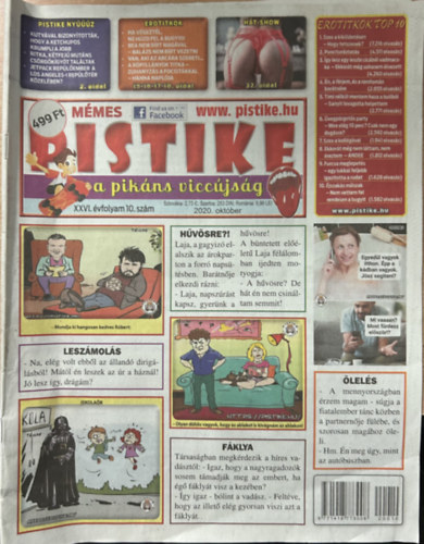 Pistike - 2020. okt�ber (XXVI. �vfolyam 10. sz�m)